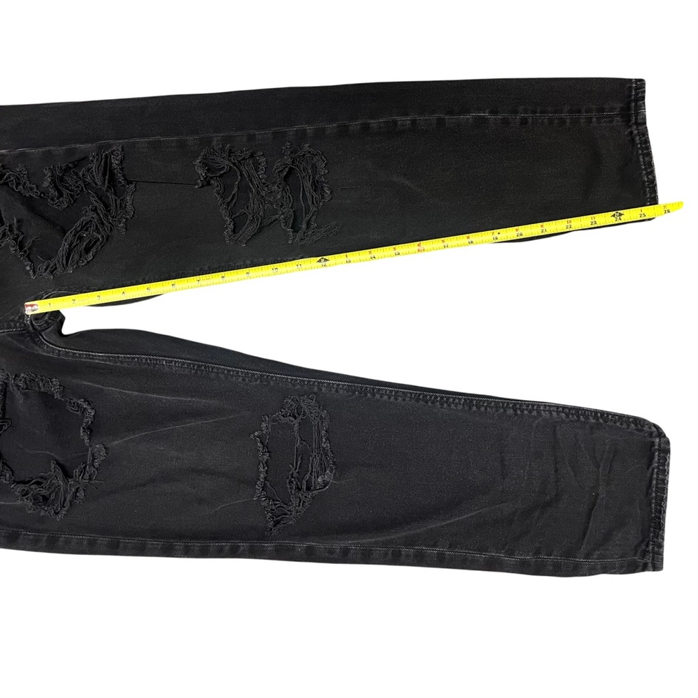 American Eagle 90s Boyfriend Ripped Black Jeans - image 8
